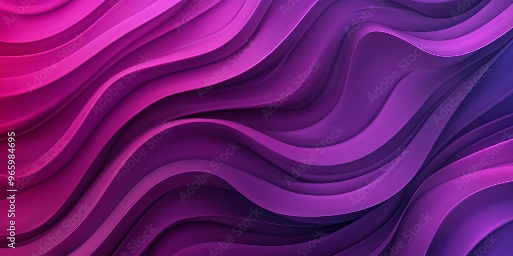 Poster gradient wavy background with vibrant purple pink colors modern abstract design sleek and smooth tex