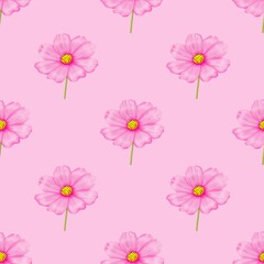 Fototapeta premium seamless floral pattern