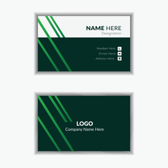 creative modern business card vector 