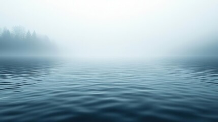 Obraz premium Minimalist abstract with foggy ripples, blending seamlessly into the background