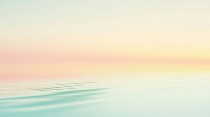 Obraz premium Smooth gradient with Gaussian-blurred edges, pastel tones, tranquil abstract atmosphere
