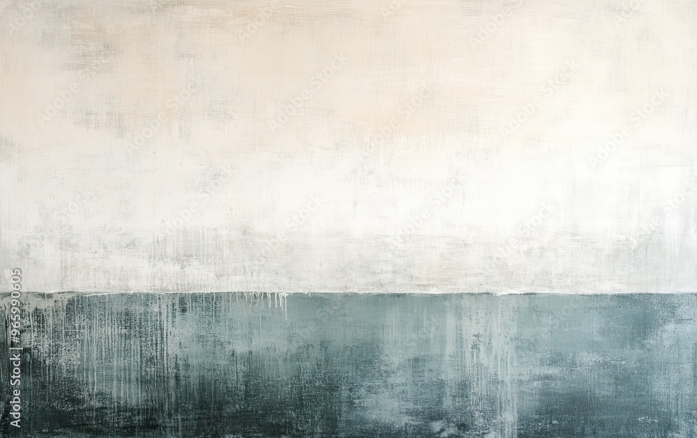 Poster serene minimalist abstract artwork with subtle texture and balanced composition