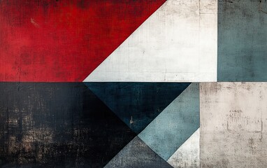 Minimalist Geometry: Abstract Art with Sharp Lines and Textured Background
