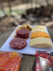 Charcuterie on the trail