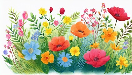 Obraz premium Summer Bloom Watercolor