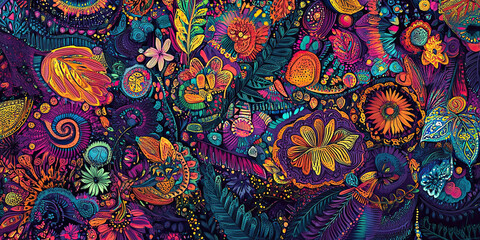 Vibrant pattern colorful background, vector illustration contrast graphic design backgrounds, rich textures wallpaper, generated ai