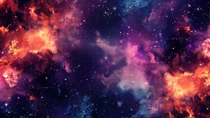 Fototapeta premium cosmic space wallpaper