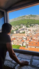 Dubrovnik desde la ventana
