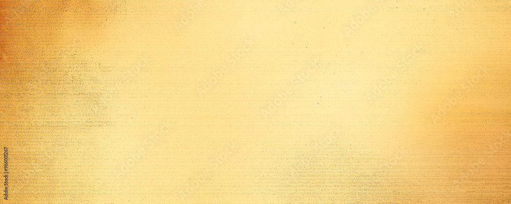 Wall mural golden yellow vintage paper background with a soft gradient of light and dark tones, creating an ant