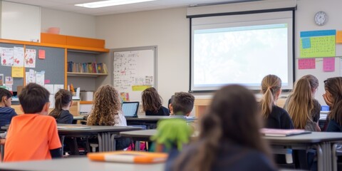 Engaging Classroom with Students Actively Participating