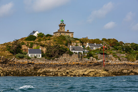 Paysage des Iles Chausey, Granville, Manche, Normandie, France