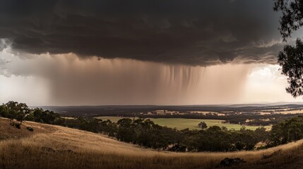 Fototapeta premium Stormy Landscape