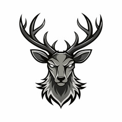 deer head vector. deer vactor design.