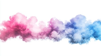 Fototapeta premium Abstract neon cloud rendered in 3D.