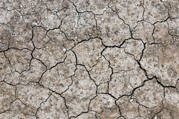 cracked earth dry ground backdrop. Brown clay texture background.