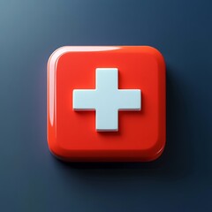 Obraz premium 3D Emergency Icon: Urgent Situation and Response Illustration Logo