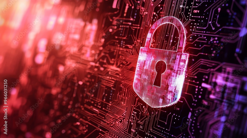 Poster in cyber security, endpoint security describes the intricate network of connections in a digital sys