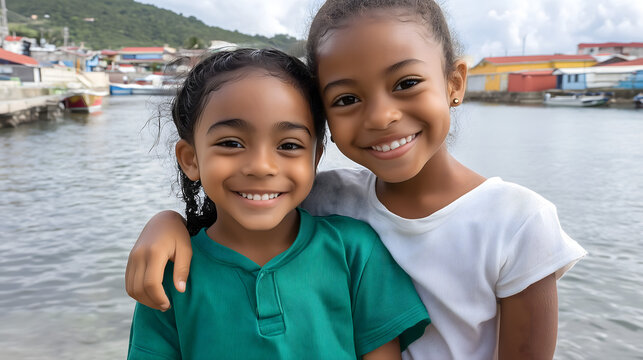 Ni&ntilde;os en la escuela