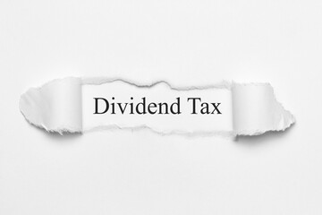 Dividend Tax