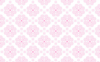 The Hmong ethnic fabric pattern is a spiral line pattern that intertwines in the shape of a heart, which is a unique symbol of the Hmong ethnic group. It can be used to design clothes, bags, and other