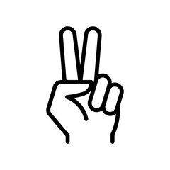 Obraz premium Victory icon