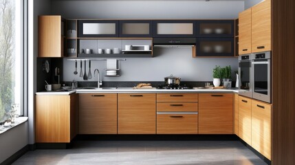 Modern Space-Saving Condo Kitchen Designs: Stylish Cabinets and Layouts