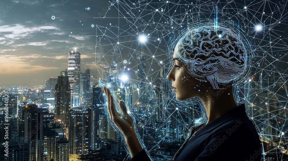 Poster streamlining operations and increasing efficiency using modern digital tools. transform your busines