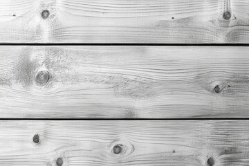 Naklejka premium Weathered White Wooden Plank Wall Texture