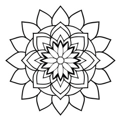 Ornamental luxury mandala pattern design vector download 