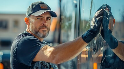 Precision Window Tinting Expert Enhancing Energy Efficiency with Reflective Film Application