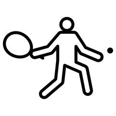 Tennis icon