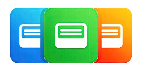 Contemporary Digital Payment Logo Consisting Of Three Stacked Rectangles With Rounded Corners, Representing The Quick And Convenient Tap-To-Pay Method