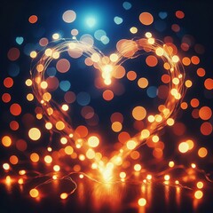  Bokeh  Luminogram A photograph with a bokeh effect with a lumin