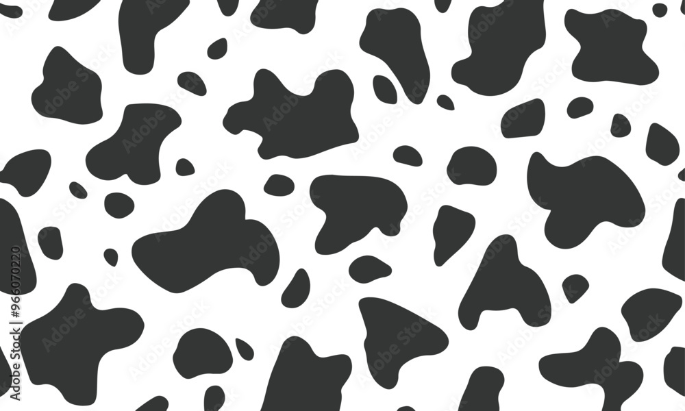 Poster realistic leopard and zebra print pattern isolated vector design for fabric and wallpaper