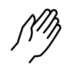 Helping hand icon