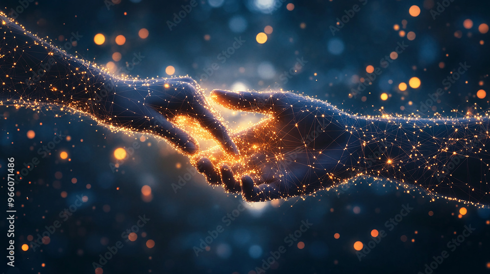 Aufkleber creating connections in a digital world