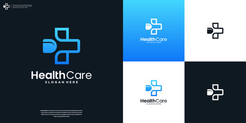 Medical Logo Health Care Symbol Pharmacy Icon Design Inspiration