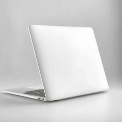 Laptop Back View Isolated