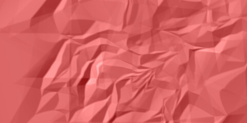 Abstract maroon crumpled paper texture background. white fabric crushed textured crumpled. maroon wrinkly backdrop paper background.maroon paper texture material. panorama grunge wrinkly paper texture
