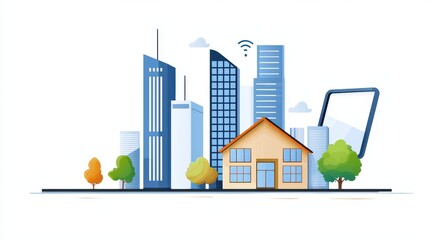 Obraz premium Enhancing Citizen Engagement in Smart Cities using IoT-Powered Apps