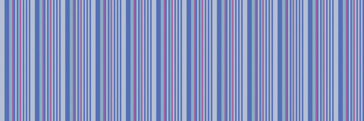 Infant lines stripe texture, paint seamless vertical pattern. Tape fabric textile vector background in blue and ivory colors.