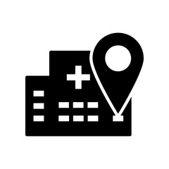 Hospital icon template