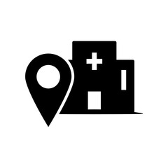 Hospital icon template