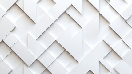 Elegant Diamond Geometric Pattern Design on Clean White Background