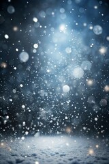 Obraz premium Stunning and Dynamic Snow Overlay Effect Image to Bring a Festive and Wintry Feel