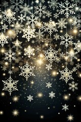 Stunning and Dynamic Snow Overlay Effect Image to Bring a Festive and Wintry Feel