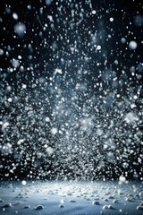 Obraz premium Stunning and Dynamic Snow Overlay Effect Image to Bring a Festive and Wintry Feel