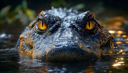 head of a crocodile