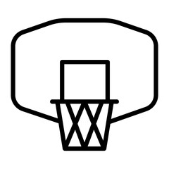 Basketball hoop icon © North