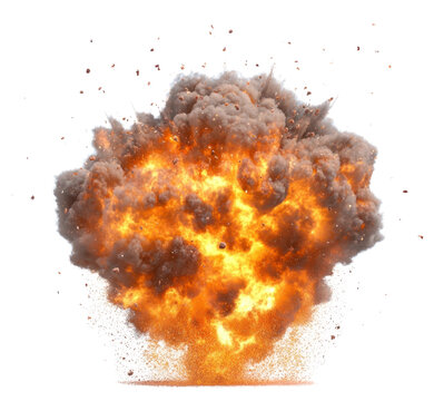 PNG Fire bomb explosion pyrotechnics destruction dangerous.